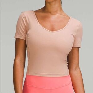 Lululemon Align T Shirt Pink Clay